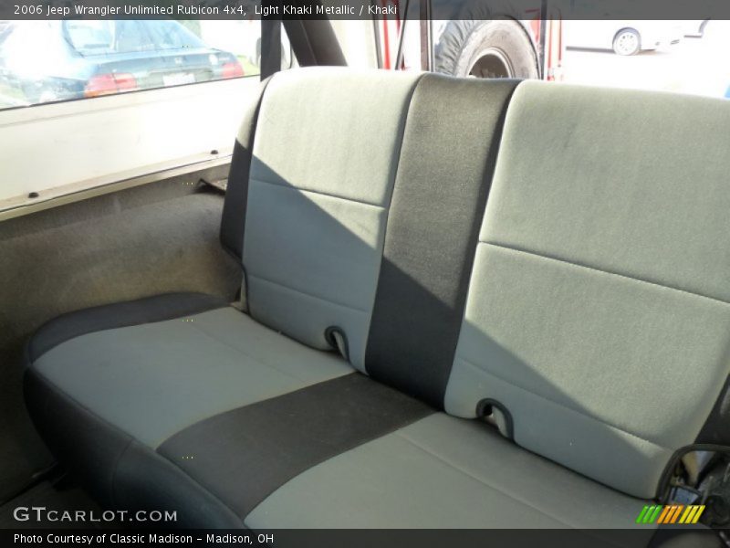 Light Khaki Metallic / Khaki 2006 Jeep Wrangler Unlimited Rubicon 4x4