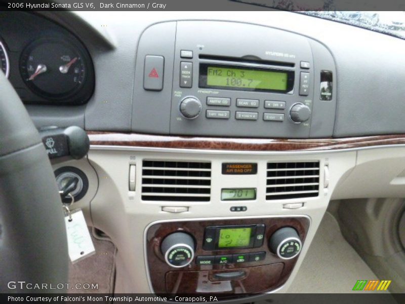 Dark Cinnamon / Gray 2006 Hyundai Sonata GLS V6