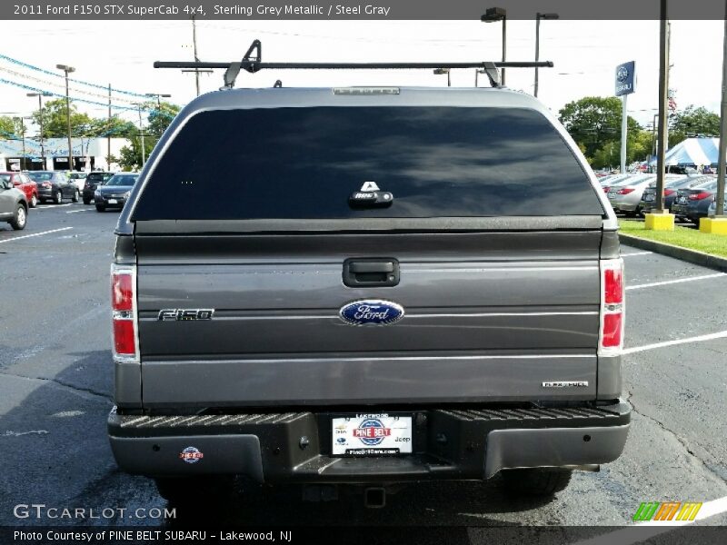 Sterling Grey Metallic / Steel Gray 2011 Ford F150 STX SuperCab 4x4