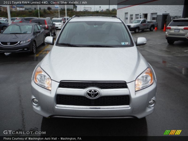 Classic Silver Metallic / Ash 2011 Toyota RAV4 Limited 4WD