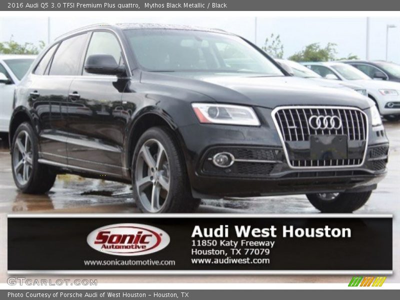 Mythos Black Metallic / Black 2016 Audi Q5 3.0 TFSI Premium Plus quattro