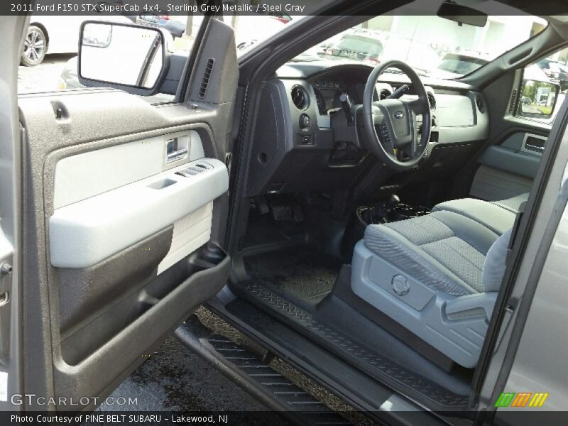 Sterling Grey Metallic / Steel Gray 2011 Ford F150 STX SuperCab 4x4