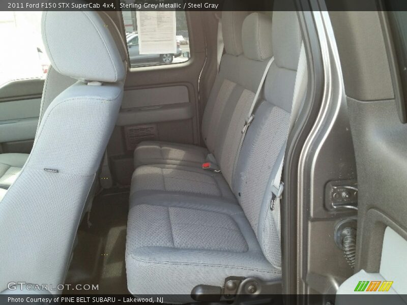 Sterling Grey Metallic / Steel Gray 2011 Ford F150 STX SuperCab 4x4