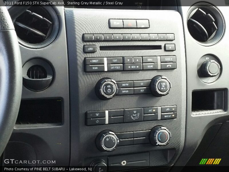 Sterling Grey Metallic / Steel Gray 2011 Ford F150 STX SuperCab 4x4