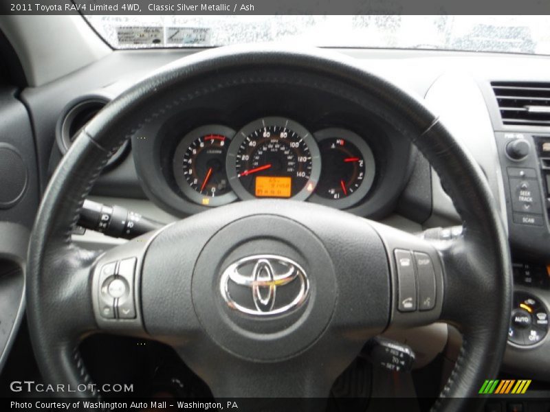 Classic Silver Metallic / Ash 2011 Toyota RAV4 Limited 4WD