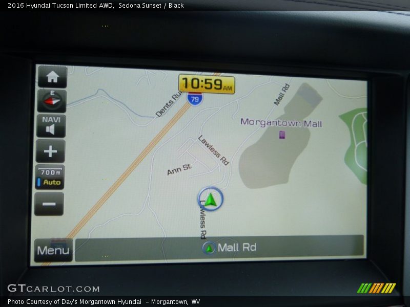 Sedona Sunset / Black 2016 Hyundai Tucson Limited AWD