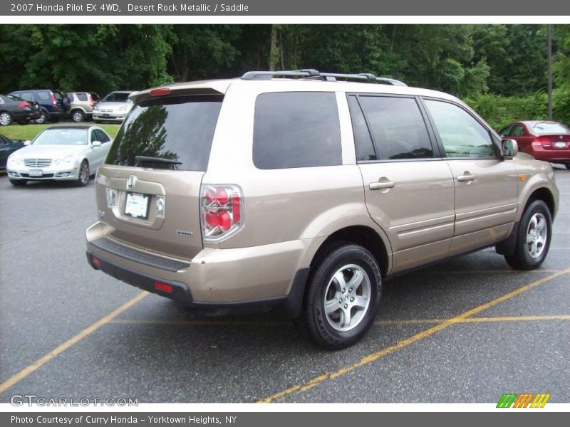 Desert Rock Metallic / Saddle 2007 Honda Pilot EX 4WD