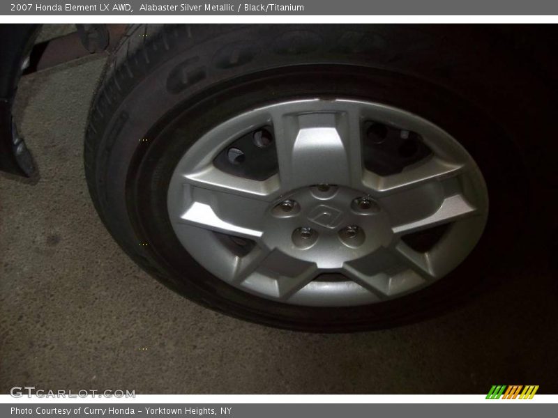 Alabaster Silver Metallic / Black/Titanium 2007 Honda Element LX AWD