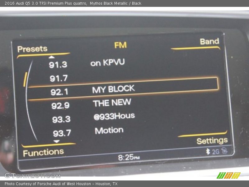 Mythos Black Metallic / Black 2016 Audi Q5 3.0 TFSI Premium Plus quattro