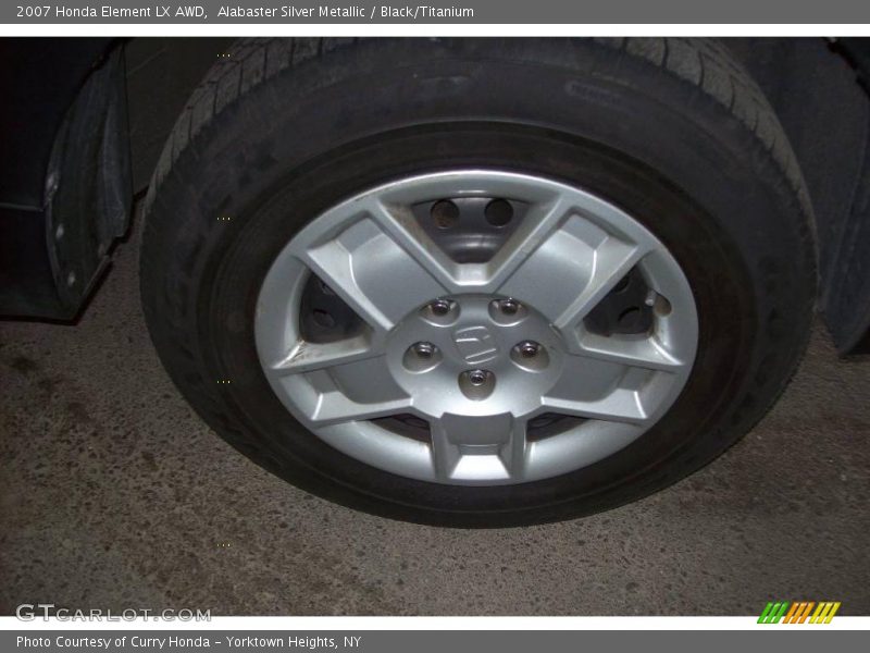 Alabaster Silver Metallic / Black/Titanium 2007 Honda Element LX AWD