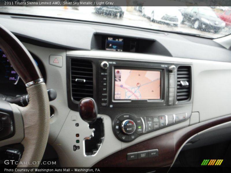 Silver Sky Metallic / Light Gray 2011 Toyota Sienna Limited AWD