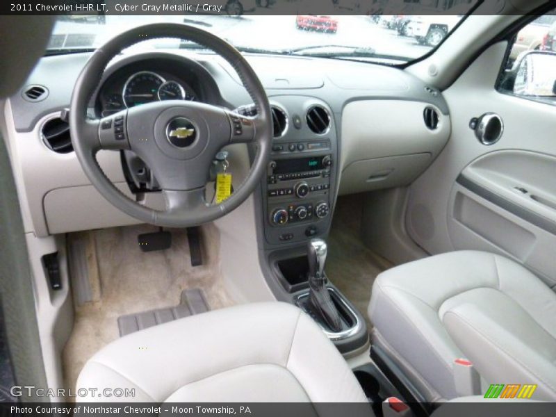 Cyber Gray Metallic / Gray 2011 Chevrolet HHR LT