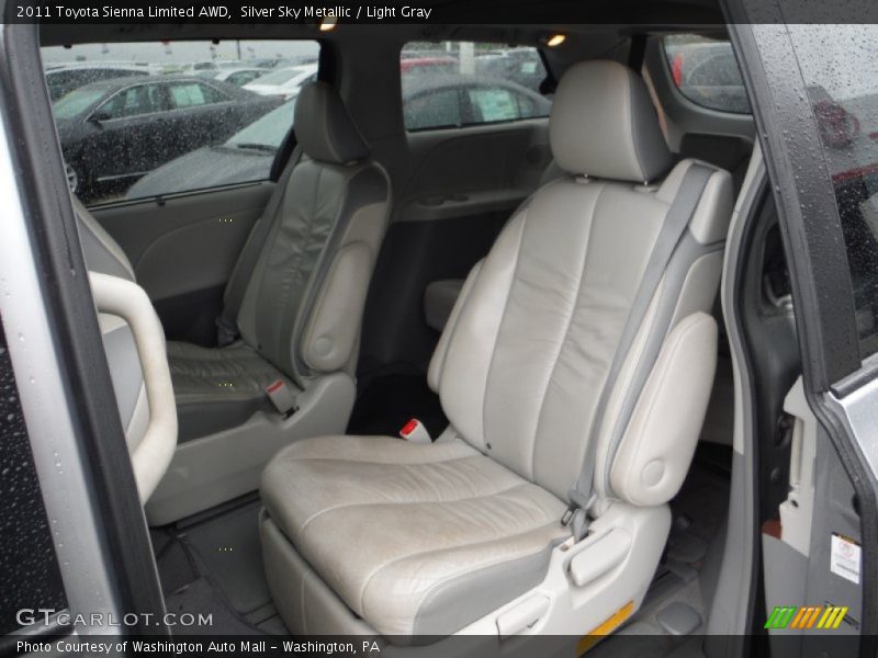 Silver Sky Metallic / Light Gray 2011 Toyota Sienna Limited AWD
