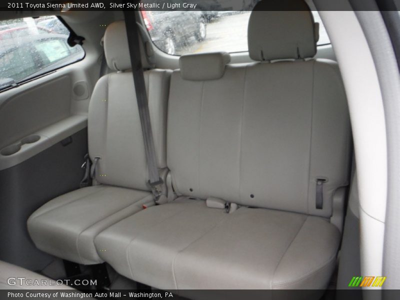 Silver Sky Metallic / Light Gray 2011 Toyota Sienna Limited AWD
