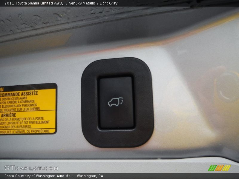 Silver Sky Metallic / Light Gray 2011 Toyota Sienna Limited AWD