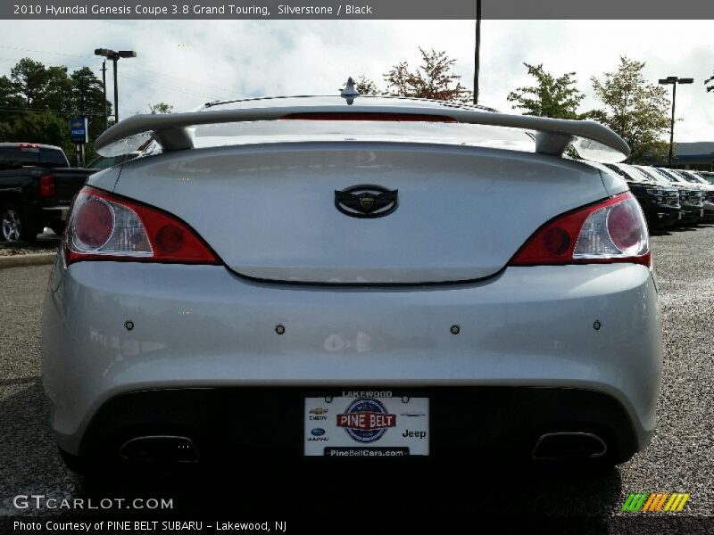 Silverstone / Black 2010 Hyundai Genesis Coupe 3.8 Grand Touring