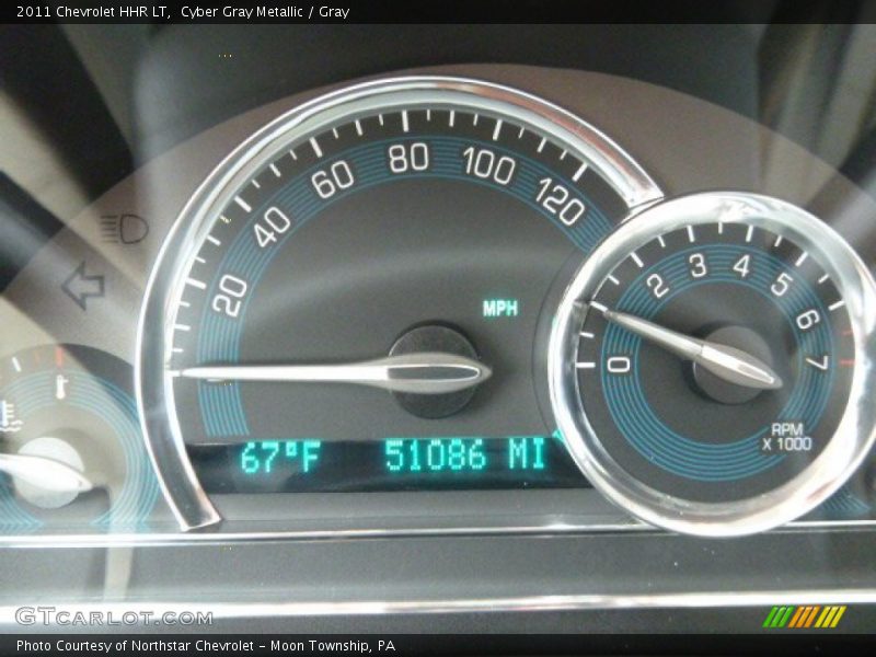 Cyber Gray Metallic / Gray 2011 Chevrolet HHR LT