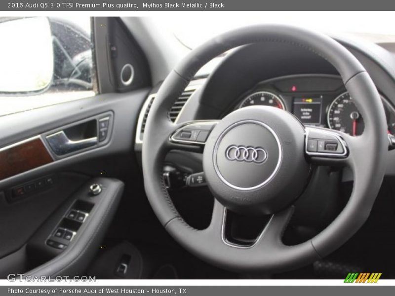 Mythos Black Metallic / Black 2016 Audi Q5 3.0 TFSI Premium Plus quattro