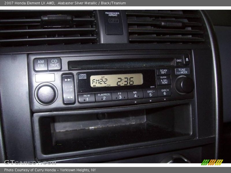 Alabaster Silver Metallic / Black/Titanium 2007 Honda Element LX AWD