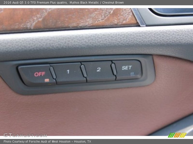 Mythos Black Metallic / Chestnut Brown 2016 Audi Q5 3.0 TFSI Premium Plus quattro