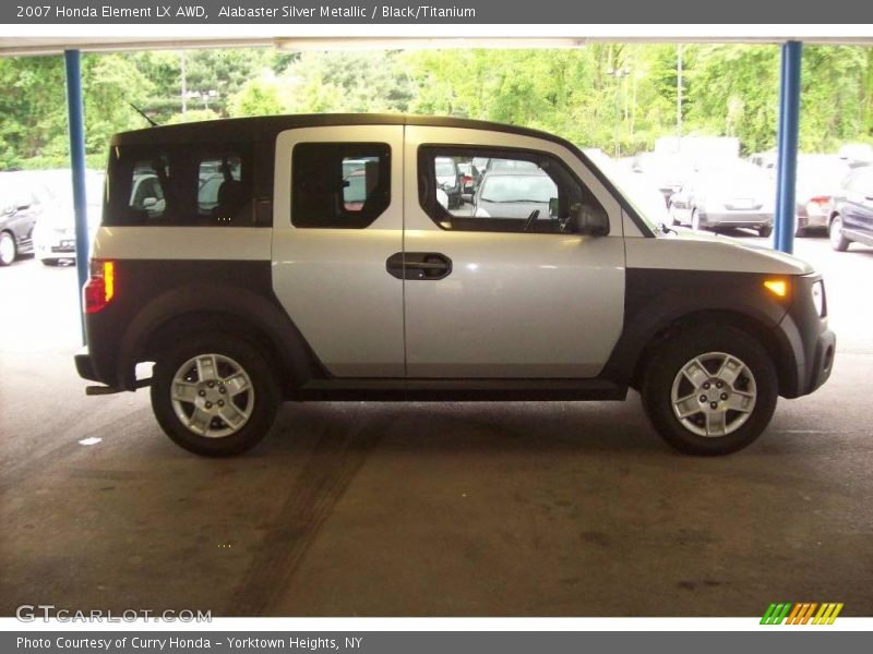 Alabaster Silver Metallic / Black/Titanium 2007 Honda Element LX AWD