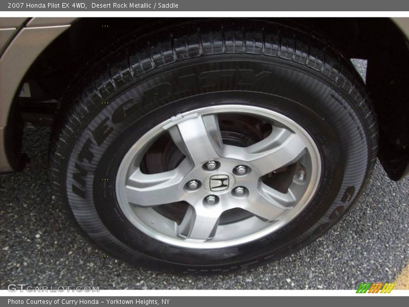 Desert Rock Metallic / Saddle 2007 Honda Pilot EX 4WD
