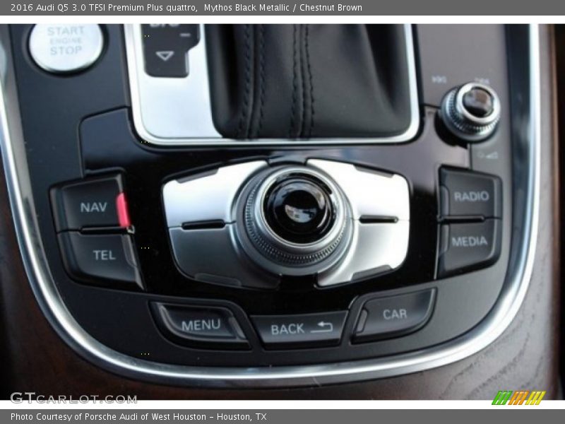 Mythos Black Metallic / Chestnut Brown 2016 Audi Q5 3.0 TFSI Premium Plus quattro