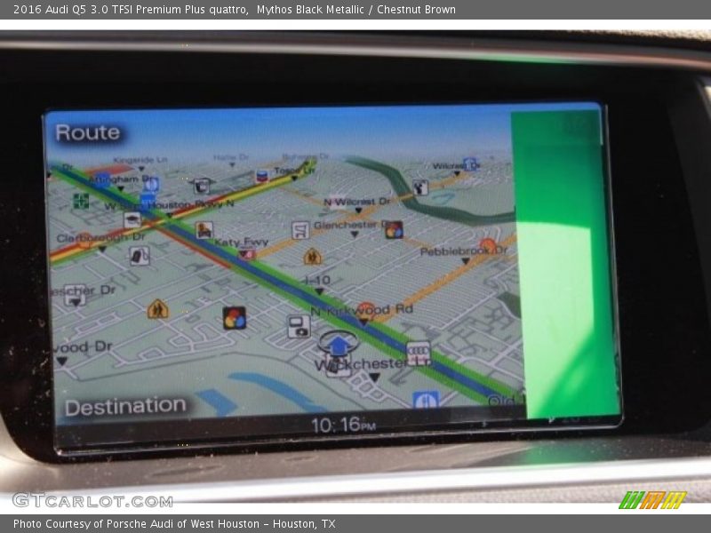 Mythos Black Metallic / Chestnut Brown 2016 Audi Q5 3.0 TFSI Premium Plus quattro