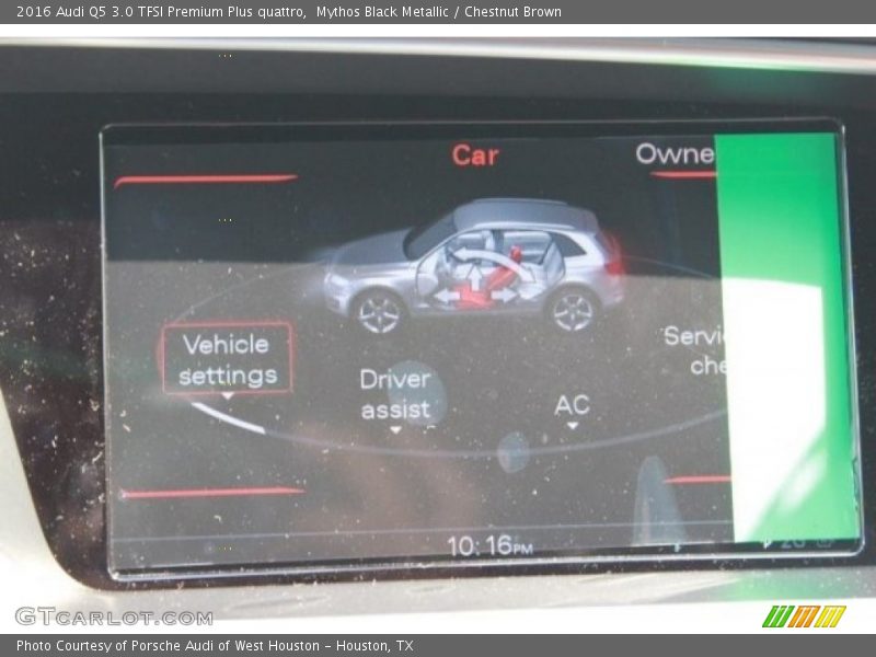 Mythos Black Metallic / Chestnut Brown 2016 Audi Q5 3.0 TFSI Premium Plus quattro
