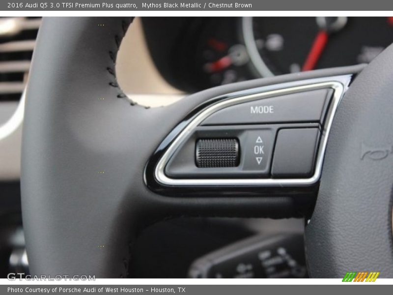 Mythos Black Metallic / Chestnut Brown 2016 Audi Q5 3.0 TFSI Premium Plus quattro