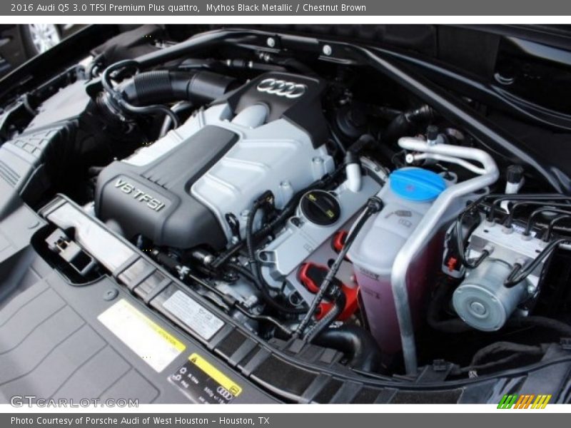 Mythos Black Metallic / Chestnut Brown 2016 Audi Q5 3.0 TFSI Premium Plus quattro