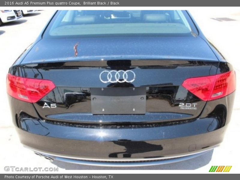 Brilliant Black / Black 2016 Audi A5 Premium Plus quattro Coupe