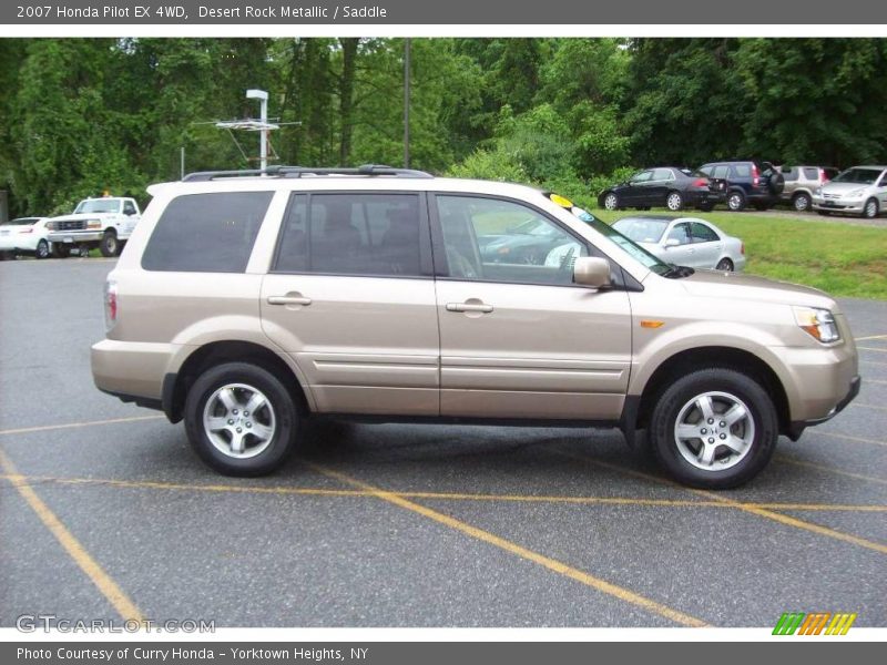 Desert Rock Metallic / Saddle 2007 Honda Pilot EX 4WD