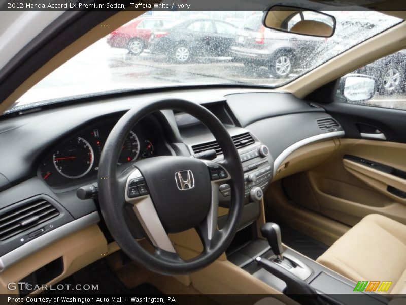 Taffeta White / Ivory 2012 Honda Accord LX Premium Sedan