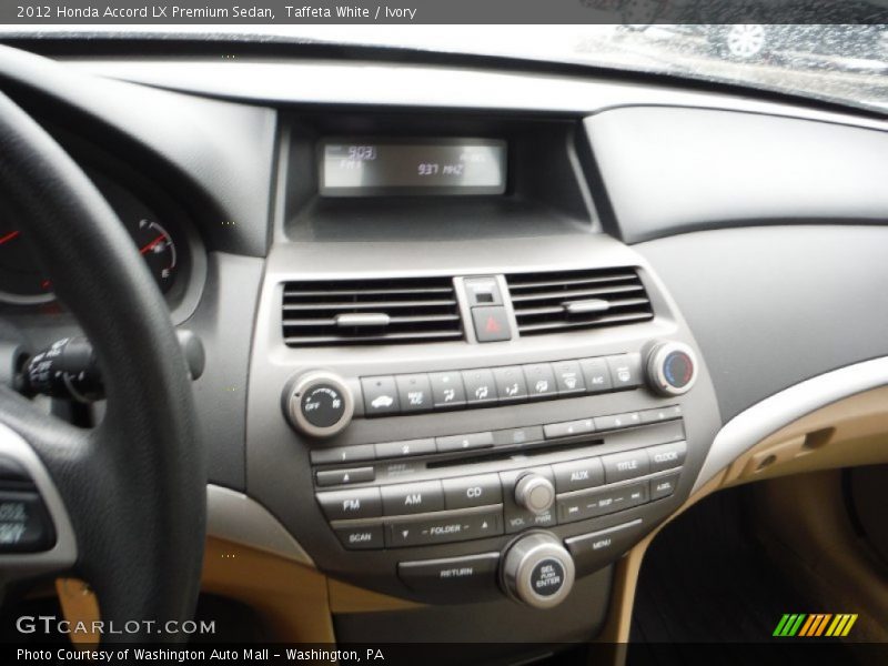 Taffeta White / Ivory 2012 Honda Accord LX Premium Sedan