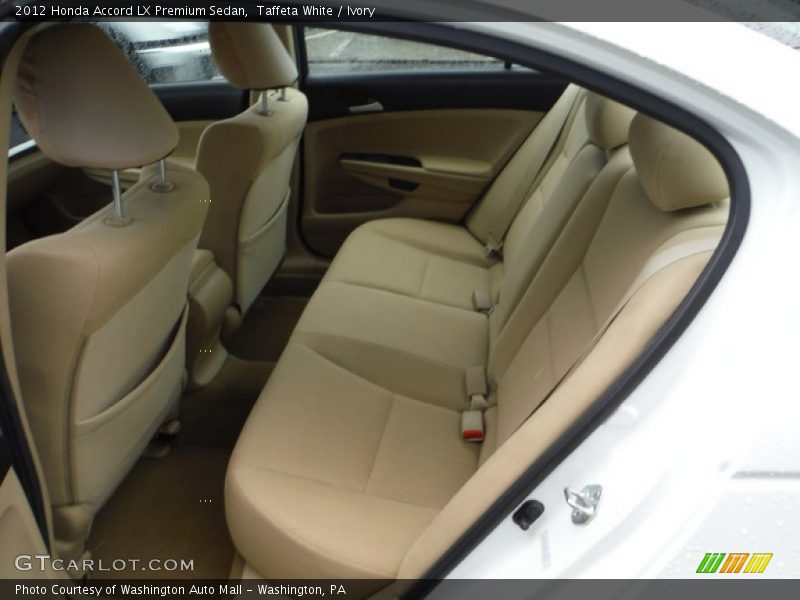 Taffeta White / Ivory 2012 Honda Accord LX Premium Sedan