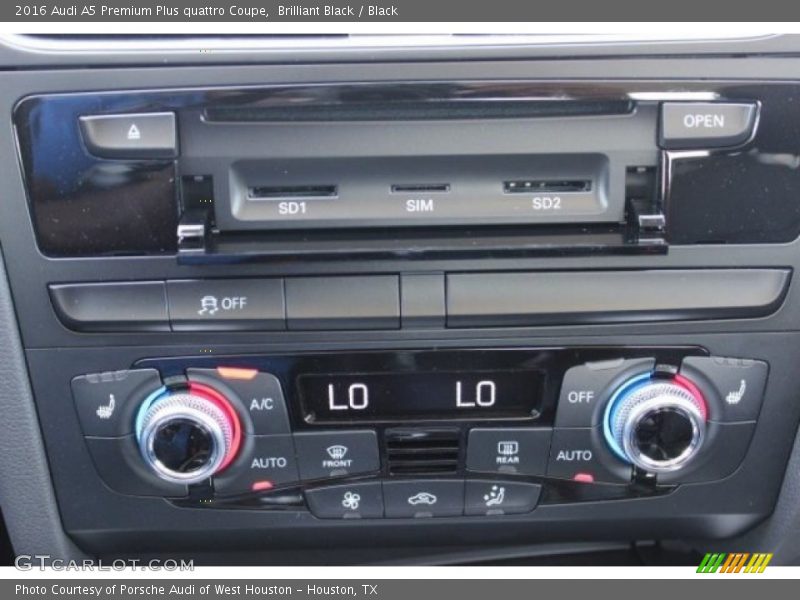 Brilliant Black / Black 2016 Audi A5 Premium Plus quattro Coupe