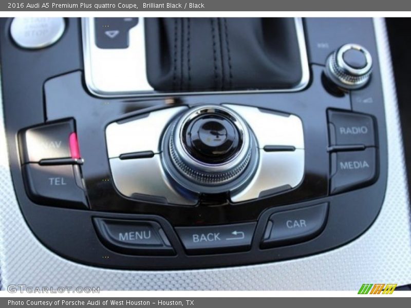 Controls of 2016 A5 Premium Plus quattro Coupe
