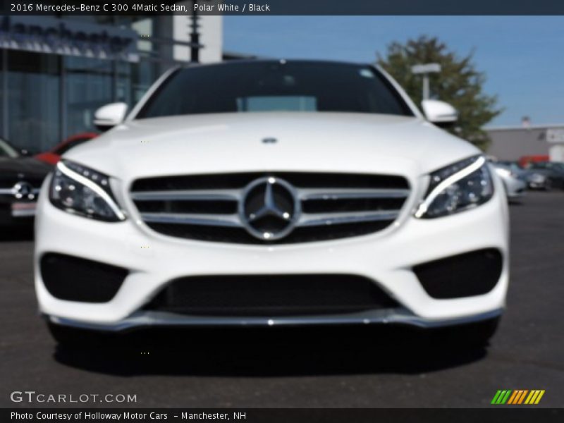 Polar White / Black 2016 Mercedes-Benz C 300 4Matic Sedan