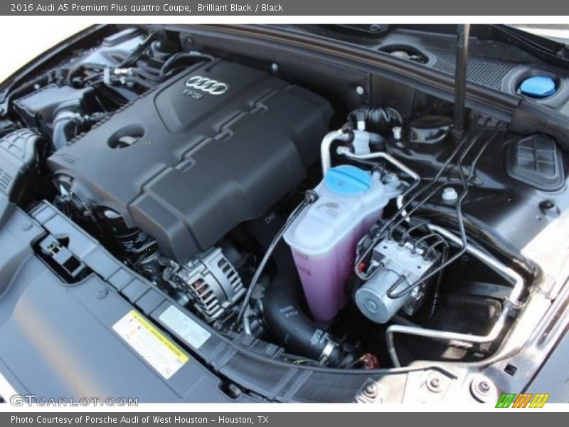  2016 A5 Premium Plus quattro Coupe Engine - 2.0 Liter Turbocharged FSI DOHC 16-Valve VVT 4 Cylinder