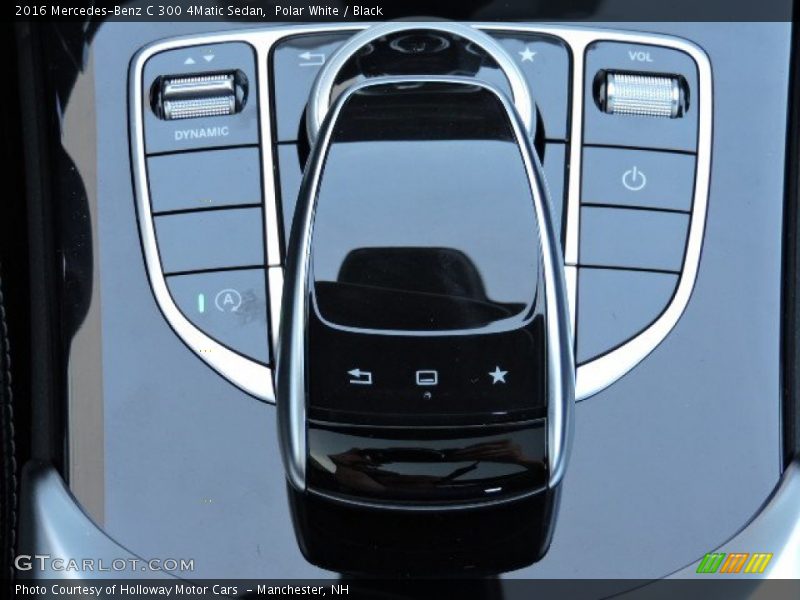 Controls of 2016 C 300 4Matic Sedan