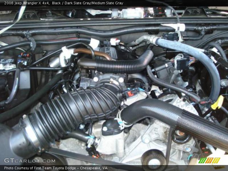 Black / Dark Slate Gray/Medium Slate Gray 2008 Jeep Wrangler X 4x4