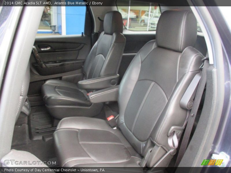 Atlantis Blue Metallic / Ebony 2014 GMC Acadia SLT AWD