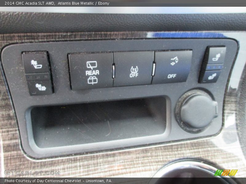 Atlantis Blue Metallic / Ebony 2014 GMC Acadia SLT AWD