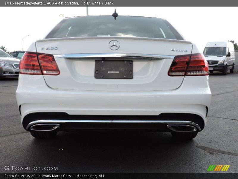 Polar White / Black 2016 Mercedes-Benz E 400 4Matic Sedan