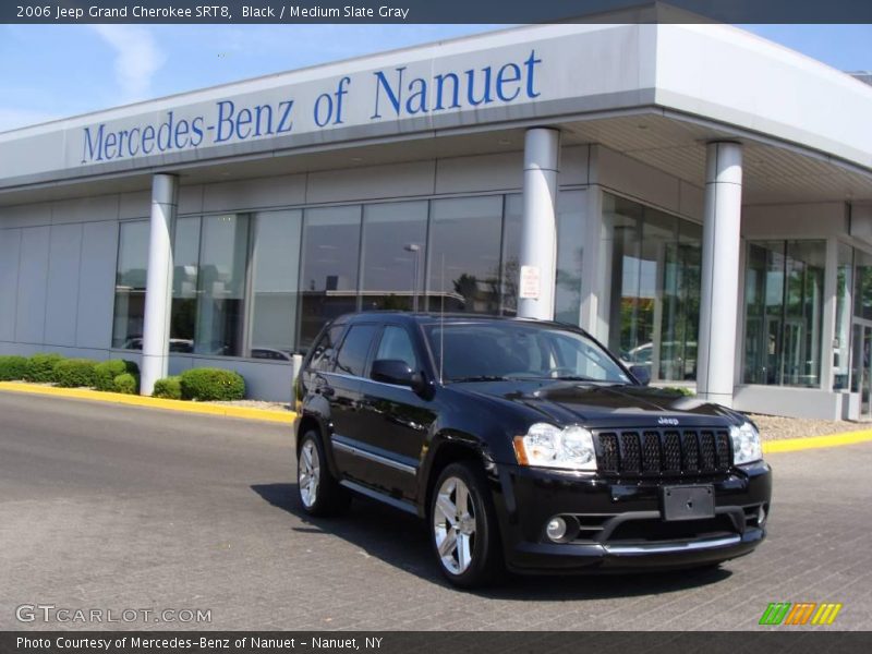 Black / Medium Slate Gray 2006 Jeep Grand Cherokee SRT8
