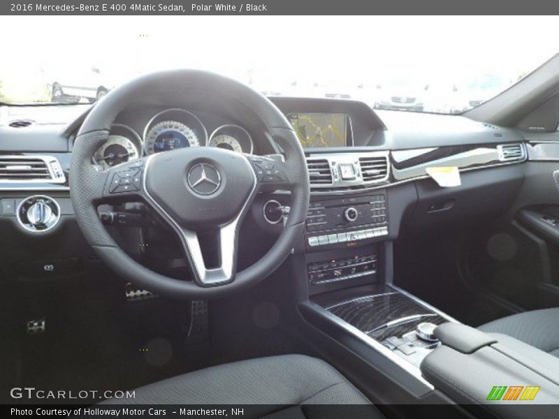 Polar White / Black 2016 Mercedes-Benz E 400 4Matic Sedan