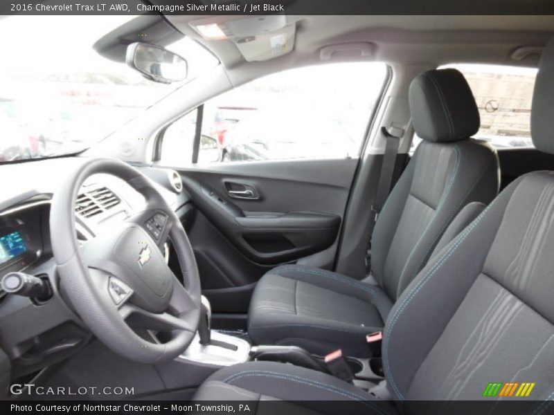 Champagne Silver Metallic / Jet Black 2016 Chevrolet Trax LT AWD