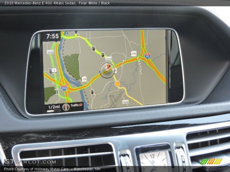 Navigation of 2016 E 400 4Matic Sedan