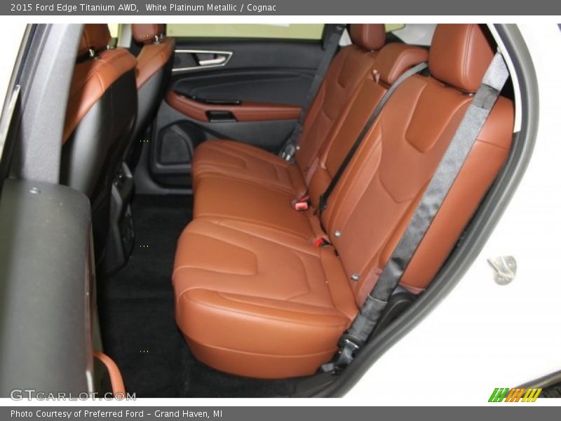 Rear Seat of 2015 Edge Titanium AWD